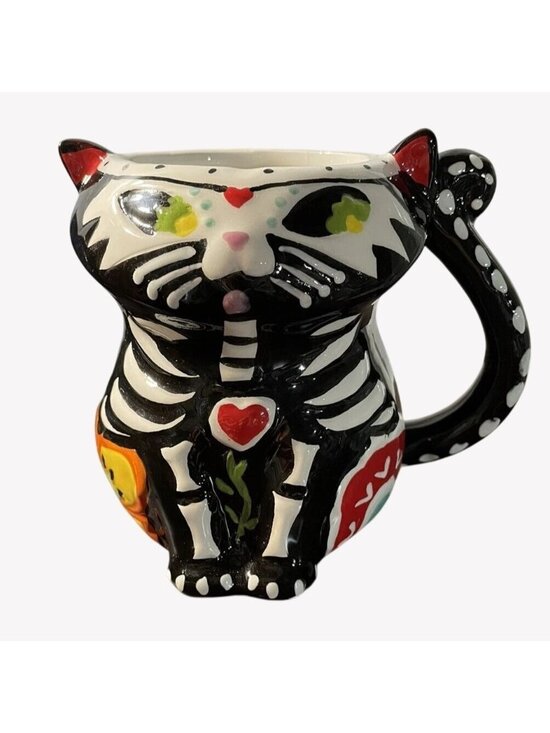 Spectrum Designz Other - Spectrum Designz Halloween Day Of The Dead Cat Mug